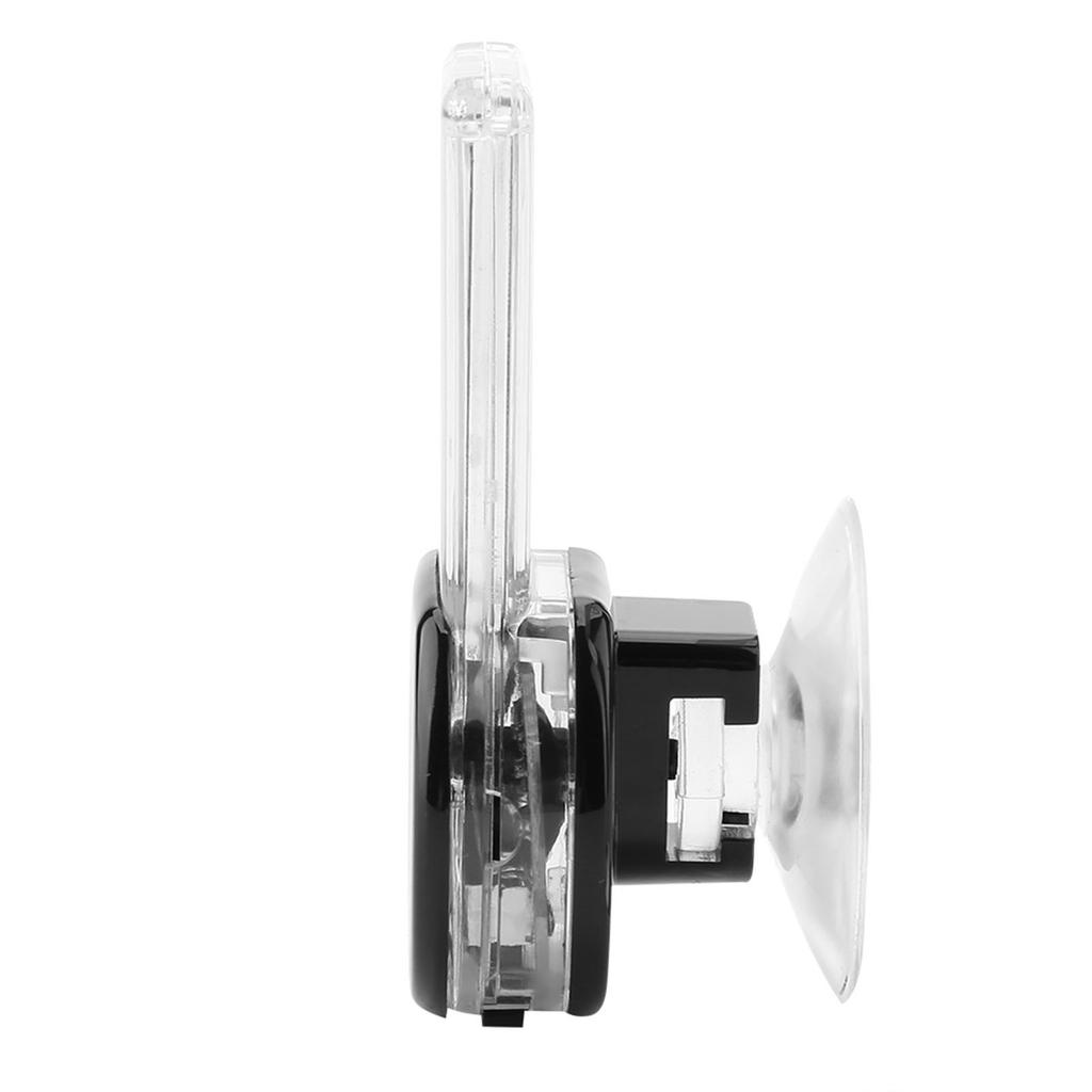 Waterproof Electronic Hygrometer Thermometer Humidity Temperature Monitor for Reptile Black