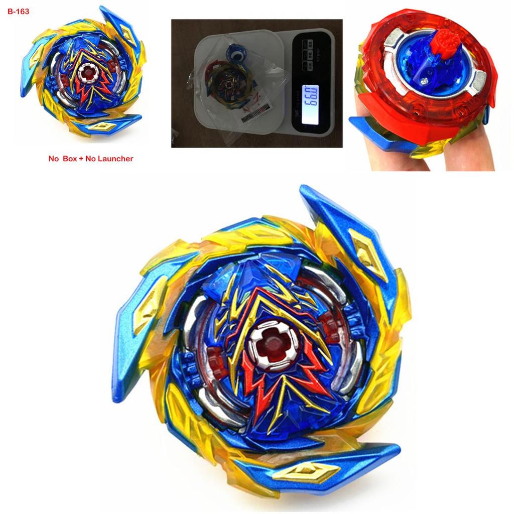 B-163 Beyblade Burst Superking Booster Brave Valkyrie Ev' 2a Levendig Blauw Gouden Ontwerp Voor Boeiende Gevechten