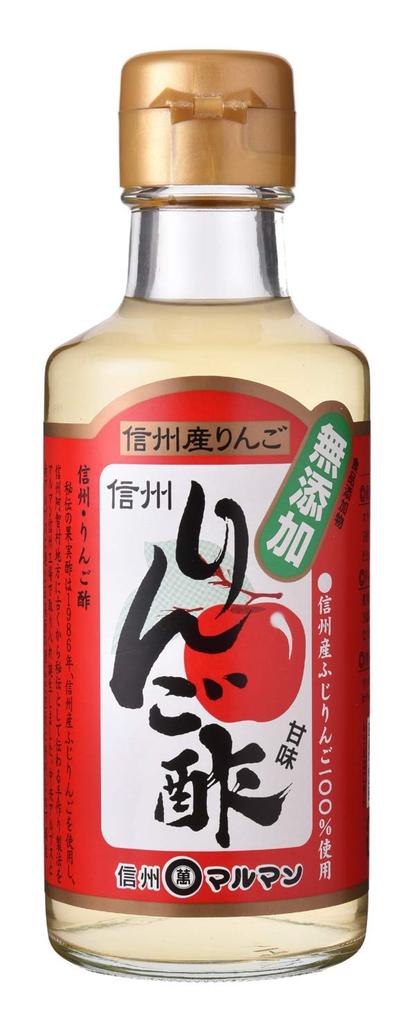 Maruman Shinshu Apple Cider Vinegar 180ml x 4 bottles