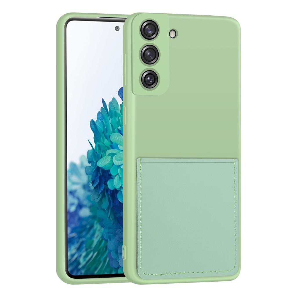 S21PLUS card mobile phone case soft case is suitable for A324G card bag A52 anti-drop and anti-fingerprint ultra-thin