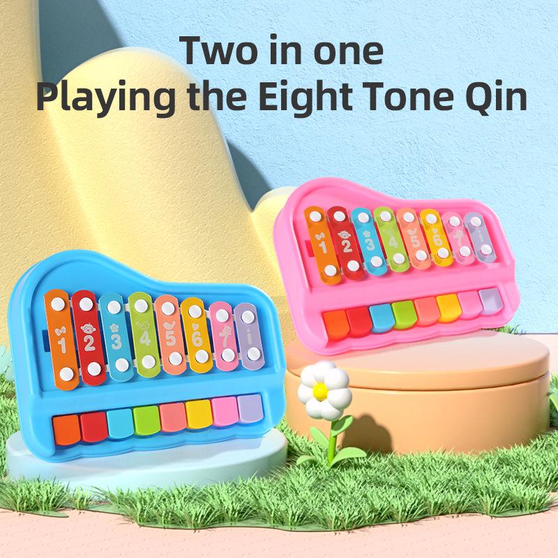 Educational Music Box & Hand-Knock Piano: Early Learning Toy for Boys & Girls