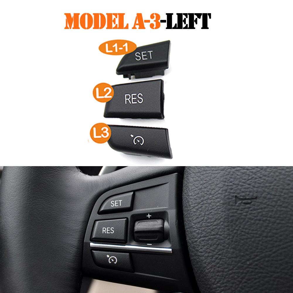 Car Steering Wheel Control Switch Buttons For 1 3 4 5 6 7 X3 X5 Series F20 F30 F34 F36 F10 F11 F07 F12 F01 F02 F15 F16 F25 F26