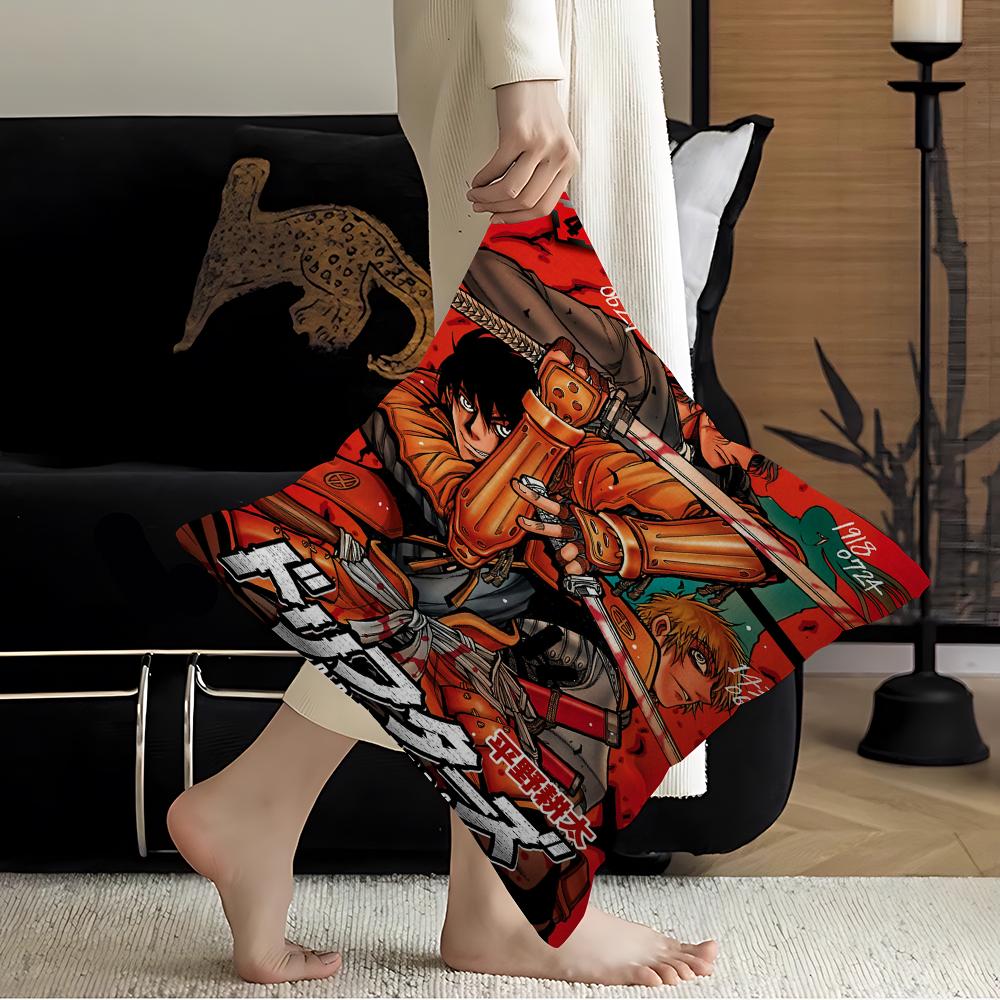 DRIFTERS Pillowcase Toon Gift Cushion Cover Bedroom Home Sofa Chair Seat Decor Pillow Case
