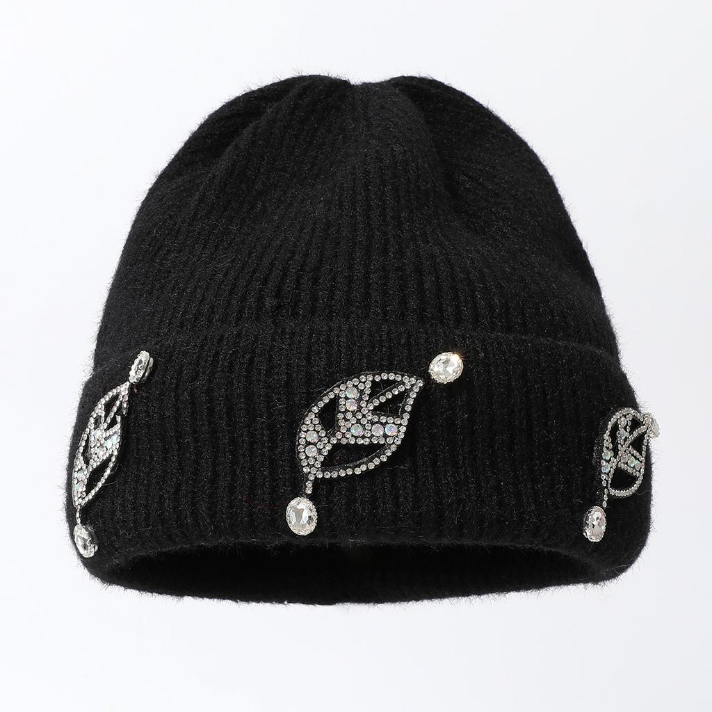 Winter Wool Hat Trendy Versatile Knitted Hat Thickened Cold Protection Ear Protection Cold Hat
