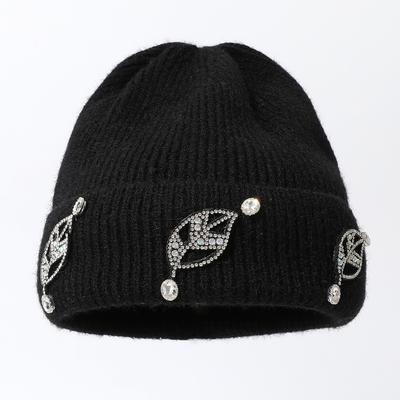 Winter Wool Hat Trendy Versatile Knitted Hat Thickened Cold Protection Ear Protection Cold Hat