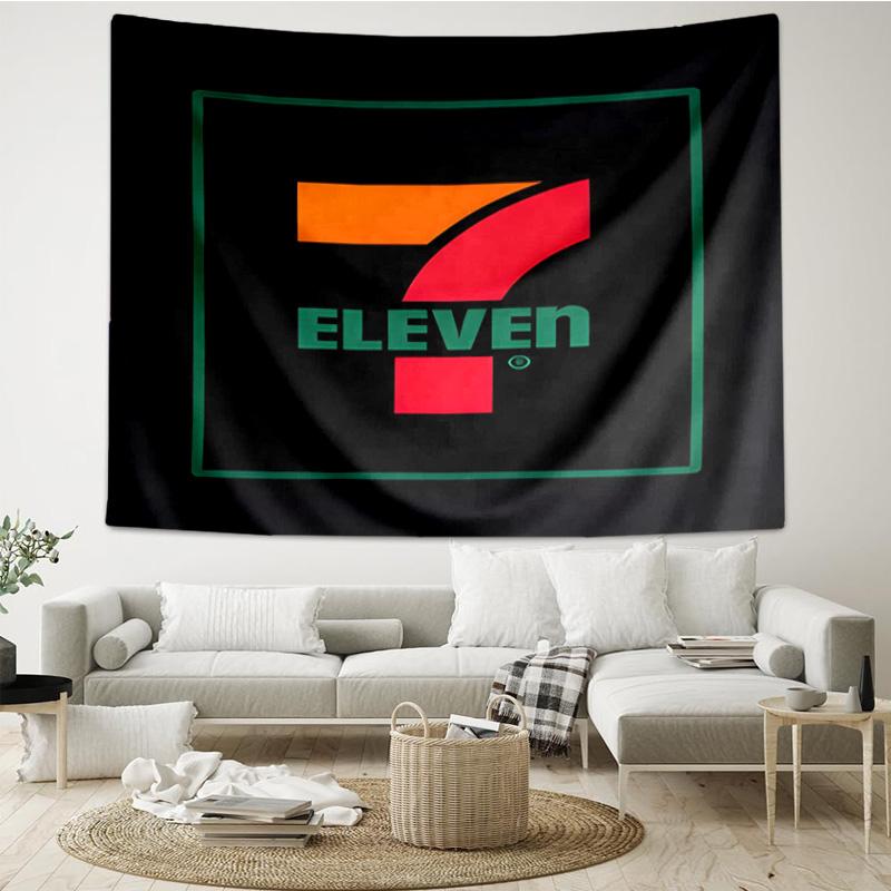 Seven Eleven Tapestry Room Decoration Wall Hanging for Living Room Bedroom, Dormitory, Birthday and Christmas Gifts