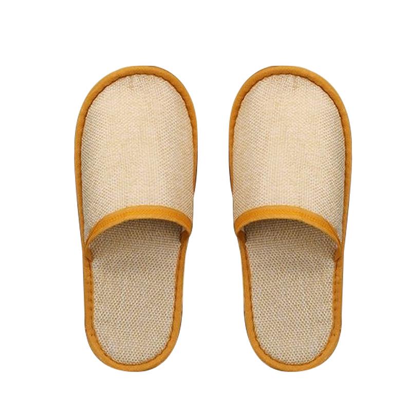 Thickened Non-slip Disposable Slippers for Homestay and Hotel Guests - Autumn/Winter Collection with Customizable Logo