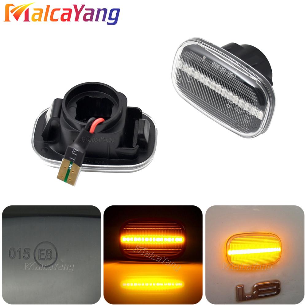 

Led Dynamic Side Marker Turn Signal Lights For Lexus RX 300/330/350/400h MCU3/GSU3/MHU3 2003-2009 Dynamic Crystal Type