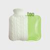 2000ml PVC Hot Water Bottle with Knitted Cover