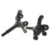 1pair Steering Knuckle Spindle Left Right Wheel Steering Knuckle for 200cc ATV Quad Bike Black