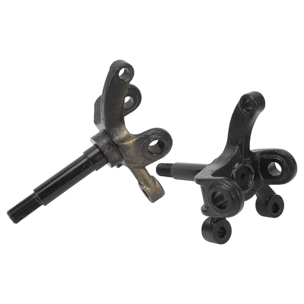 1pair Steering Knuckle Spindle Left Right Wheel Steering Knuckle for 200cc ATV Quad Bike Black