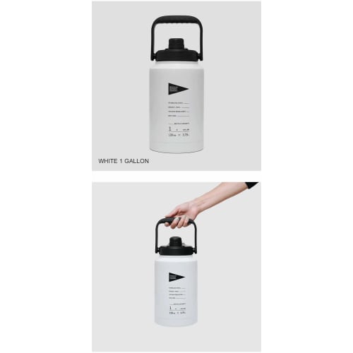 BROOKLYN OUTDOOR COMPANY (BOC) Brooklyn Outdoor Company Ice Jug, 2.5L/3.8L Capacity, Keeps Cold and Hot, Vacuum Insulated, Ideal for Camping and Outdo