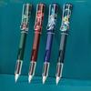 4Pcs/set Guochao Guofeng Qingyunzhi Four Divine Beasts Pen  Practice Thermal Erasable Pen