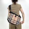 Vintage Karomuster Damen Umhängetasche Große Kapazität Personalisierte Nylon Schulter Handtasche