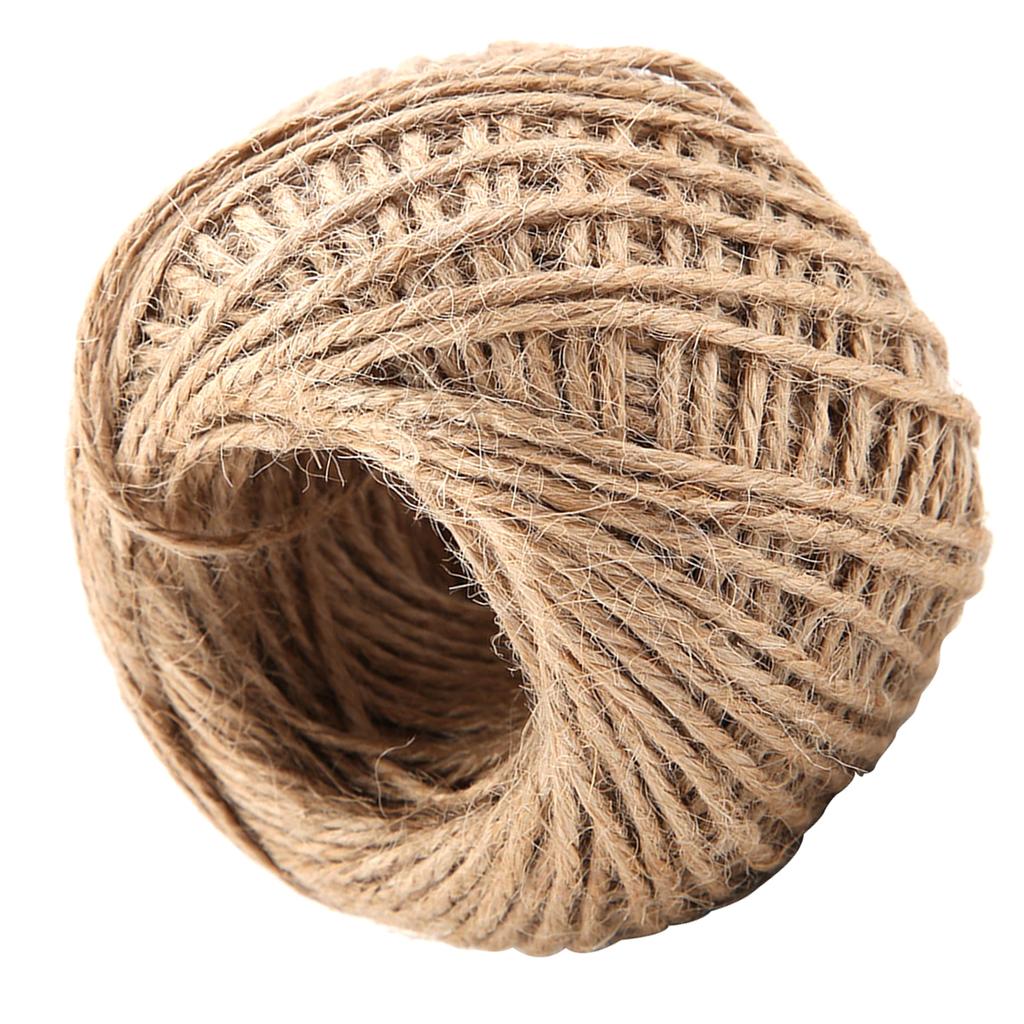 250 Pcs Natural Wooden Clothespins Clip Peg with 1 Roll 50 Meter Jute Twine