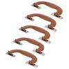 5Pcs Luggage Handles Vintage Style Sturdy Durable Plastic Ergonomic Design Wide Application