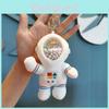 Cute Astronaut Plush Bear Keychain Adorable Space Suit Backpack Charm 15cm
