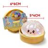 Soft Giant Dumpling Squishy Bun Toy: Transparent Glitter Squeeze Toy, Asmr Stress Relief Ball Slow Rebound, Sensory Fidget Toys