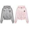 Womens Retro Star Print Raglan Hoodie 2026 Loose Casual Short Sweatshirt Coat