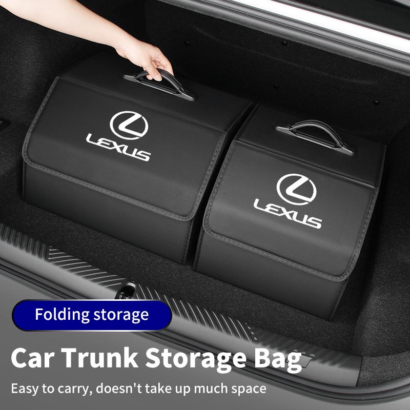 Car Trunk Storage Box Large Capacity Tools Organizer Accessories For Lexus IS250 IS200 CT200h GS300 LS430 RX450h LX570 IS300