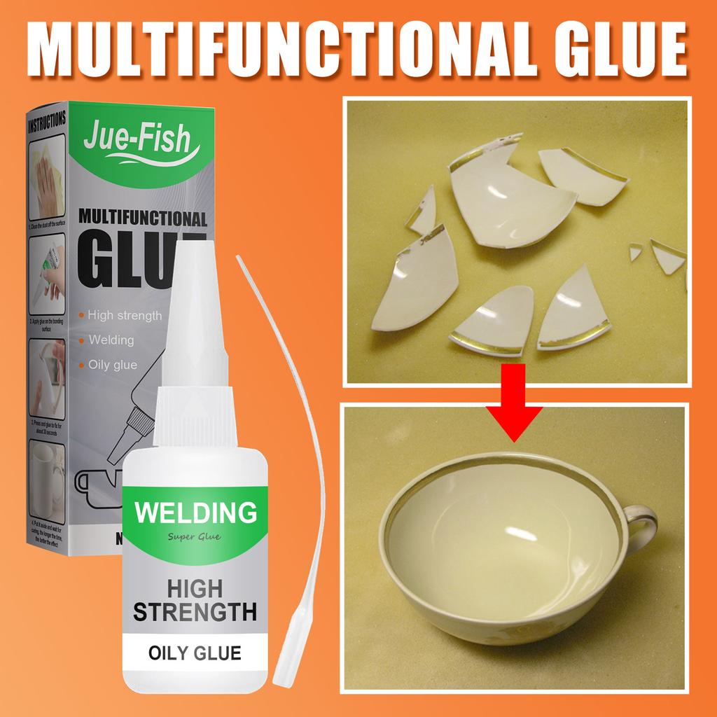 Multifunctional Glue Wood Glass Ceramics Special Transparent Quick-drying Glue Waterproof Universal Glue