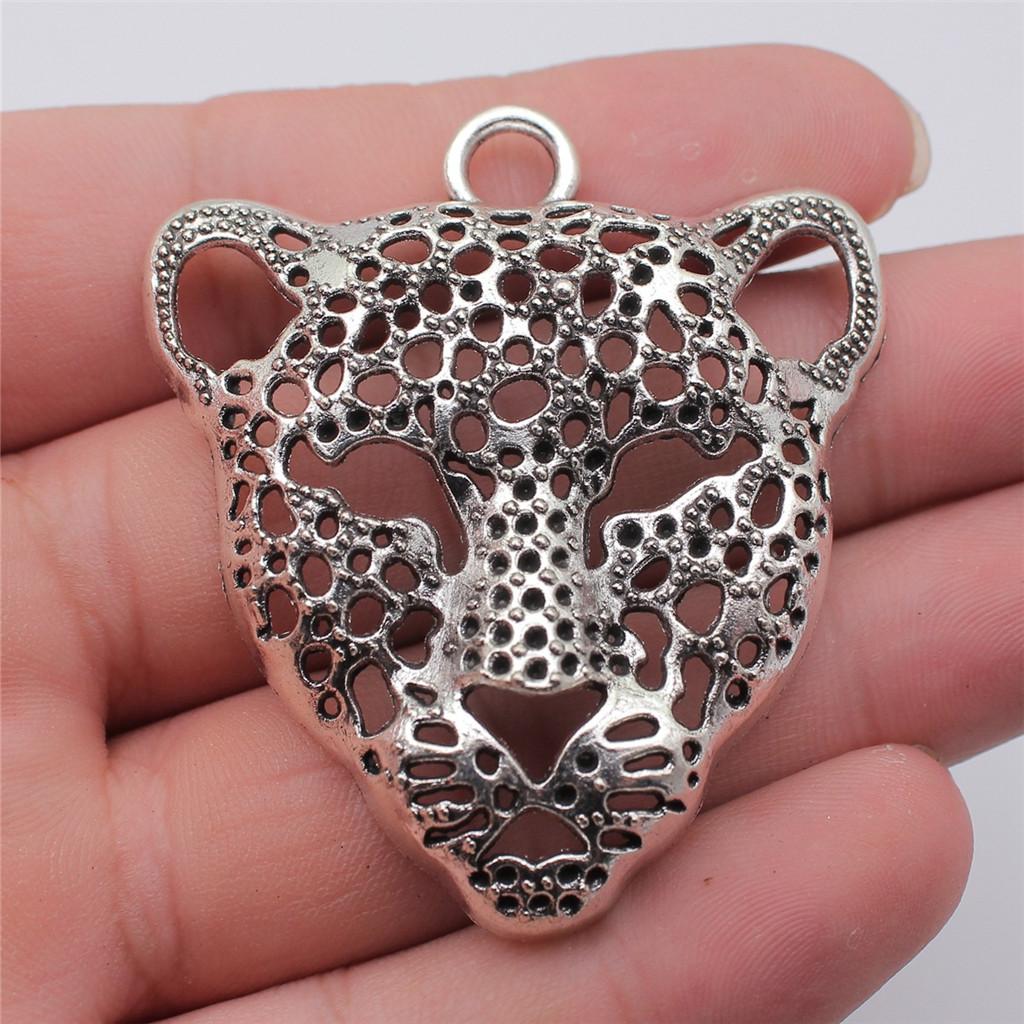 Charms Tiger Lion Wolf Pendants Kids' Jewelry Materials QC131