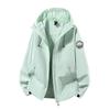 Men Women 3-in-1 Waterproof Windproof Hiking Jacket With Fleece Inner Layer Winter Outdoor Mountaineering