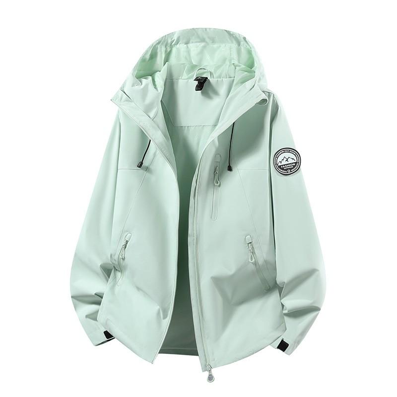 Men Women 3-in-1 Waterproof Windproof Hiking Jacket With Fleece Inner Layer Winter Outdoor Mountaineering