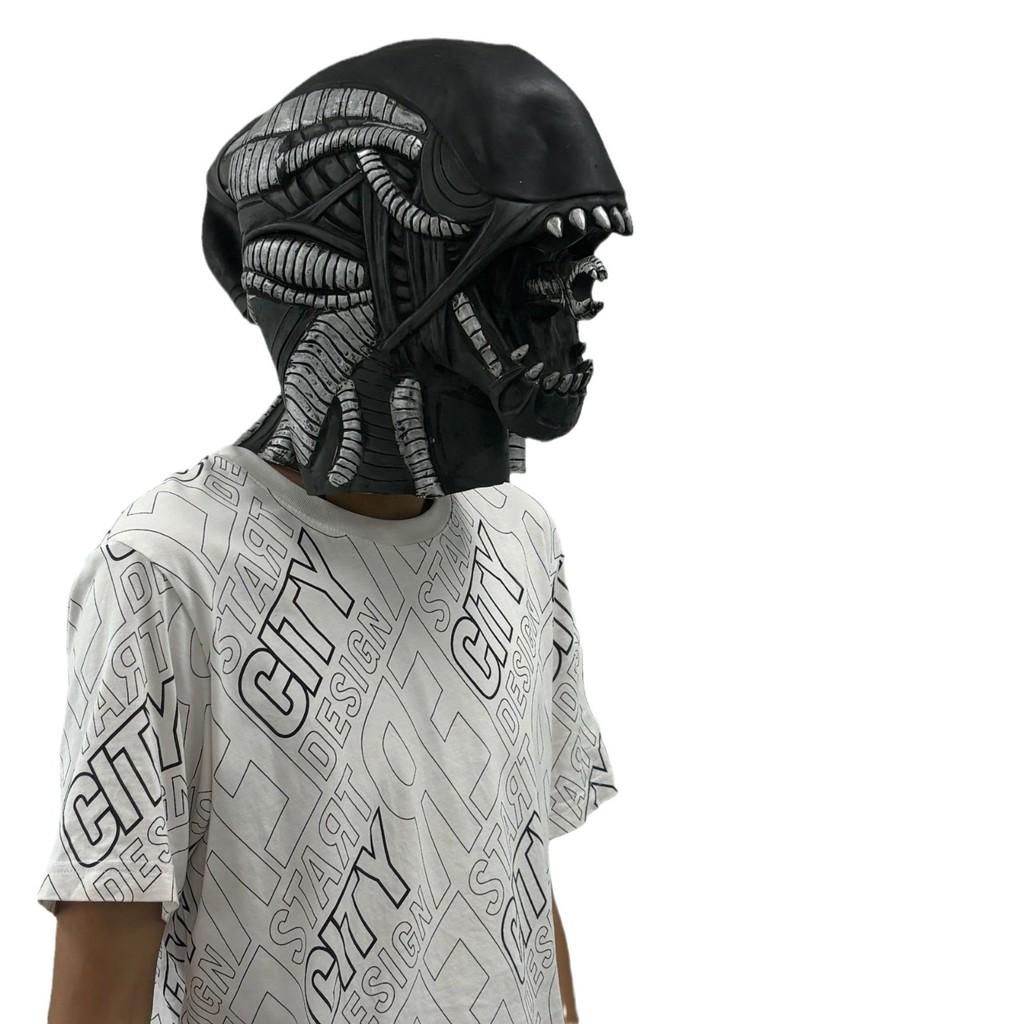 Cosplay Alien Horror Mask For Halloween Role Playing Props And Theme Celebrate