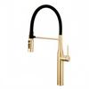 Grey Kitchen Faucet Pull Down Hot and Cold Rotation 304SUS Kitchen Sink Mixer Lead Free Magnetic Suction Sink Mixer