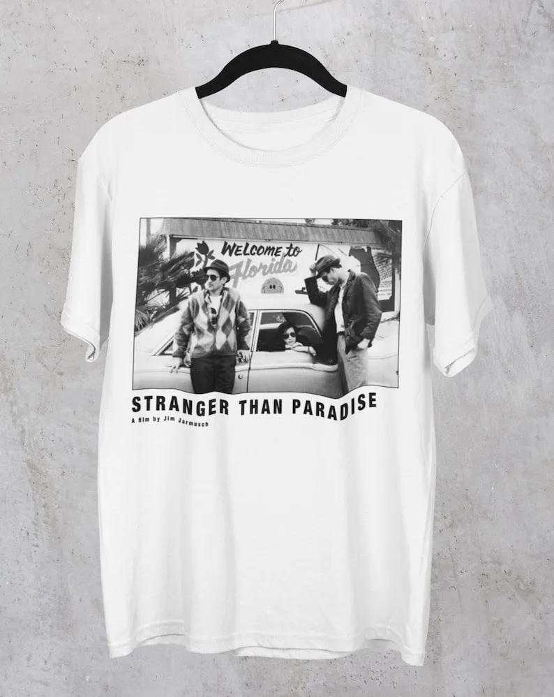 Stranger Than Paradise Movie TShirt Unisex Jim Jarmusch Vintage Movie Tee shirt Cult Classic Lover Gift Retro 80s movie S