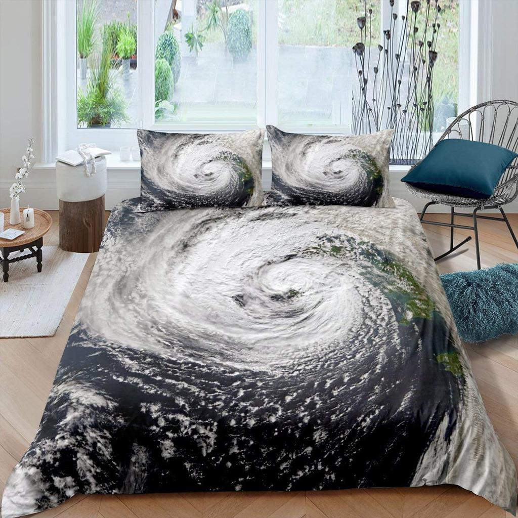Spiral Swirl Psychedelic Bohemian Stylish Tripy Patern Mplusala Geometric Soft durable Quality Duvet Cover for Women Men Tens Bedrom Rations Warm