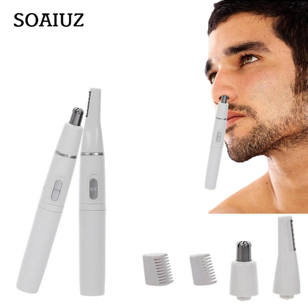 Sagit 2 In 1 Electric Nose Ear Hair For Men And Women Eyebrow Shaping Knife