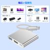 HDMI Adapter for USB to HDMI Converter Adapter USB PD 100W Fast 5Gbps USB C Compatible with iPhone Microsoft and Other for Work from Home and Meetings