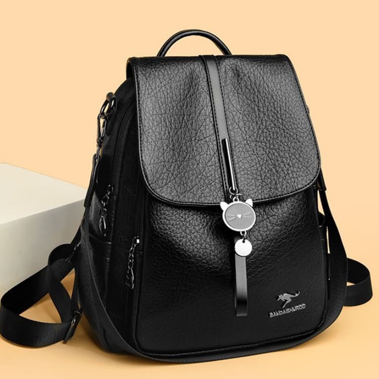 Женский рюкзак большого объема рюкзак чёрный