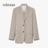 Edition Melange Wool Blend Suit Jacket
