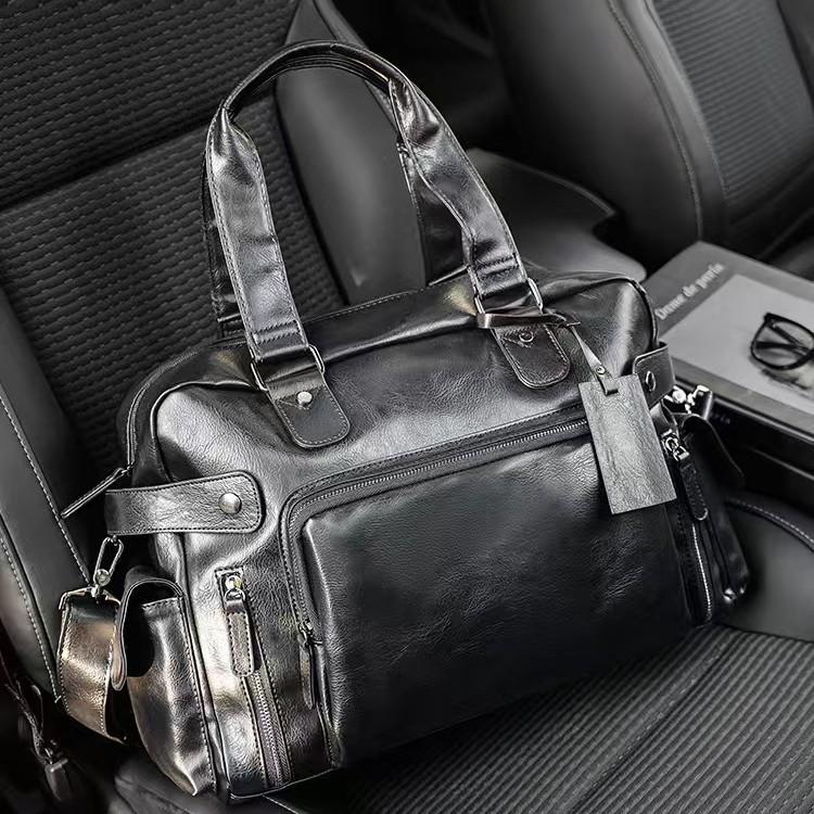 Bolsas Masculinas Moda Rua Bolsas de Ombro Bolsas de Mão para Viagem de Negócios Bolsas Masculinas Esportivas e de Fitness Bolsas Masculinas de Lazer para Viagem