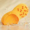 Indoor/Outdoor Dog Chew Toy Sound Latex Slippers Shape Teeth Cleaning Training Play for Small Medium Large Dogs & Puppies