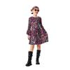 Halloween Kids Costume Little Girl Funny Vintage Hippie Kids Costume Table Performance Costume Dress