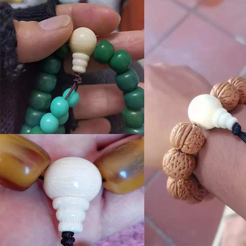 5Set 8/10/12/14/16/18/20mm Resin Guru Beads Buddhist Prayer Beads 3 Holes For DIY Necklace Bracelet Jewelry Making Accessories