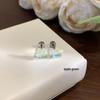 Funkelnde Millennium Achtseitige Zirkon Rosen Ohrstecker für Damen - Personalisiertes Vielflächiges Exquisites Design