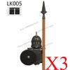Medieval Knight Figures Building Blocks Elf Guard Dwarf Warrior Wild Boar Sheep Mount Fantasy Movie Character Soldier Bricks Toy