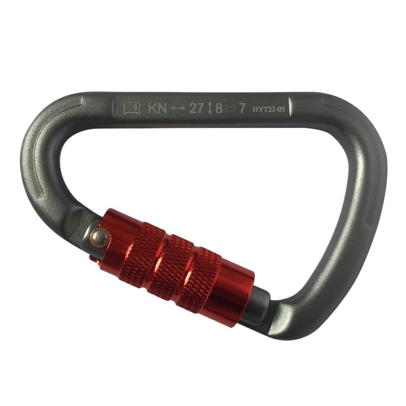 ANPEN Outdoor Climbing Pear-shaped Auto-locking Carabiner