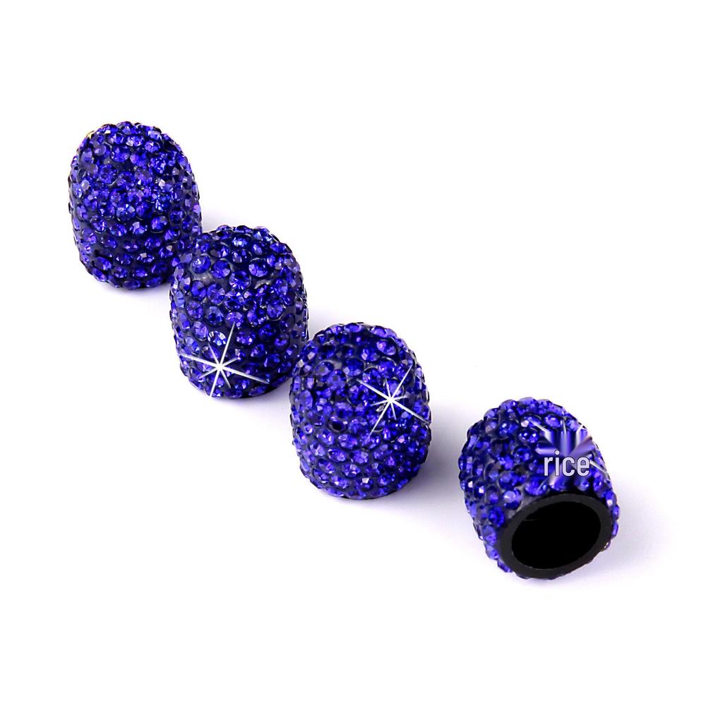 Creative Diamond-Studded Tire Valve Stem Cap for Car Decoration
