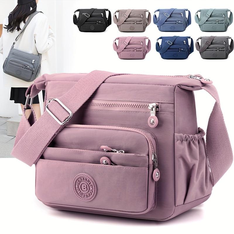 Casual Shopping Simple Multi-layer Women's Messenger Bag