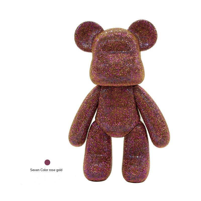 Creative 5D Diamond Art Painting Bear Kawaii Accessories Aesthetics Room Decoration Statue Desk Handmade Gift Home Decoration