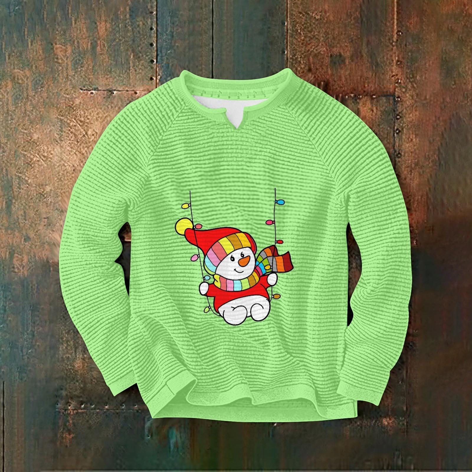 Мужская толстовка с капюшоном свободного кроя с принтом кукурузного зерна и круглым вырезом XXXXL зелёный 2258₽