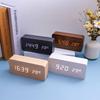 Creative Sound-Activated Wooden Clock - Multifunctional Home & Student Gift