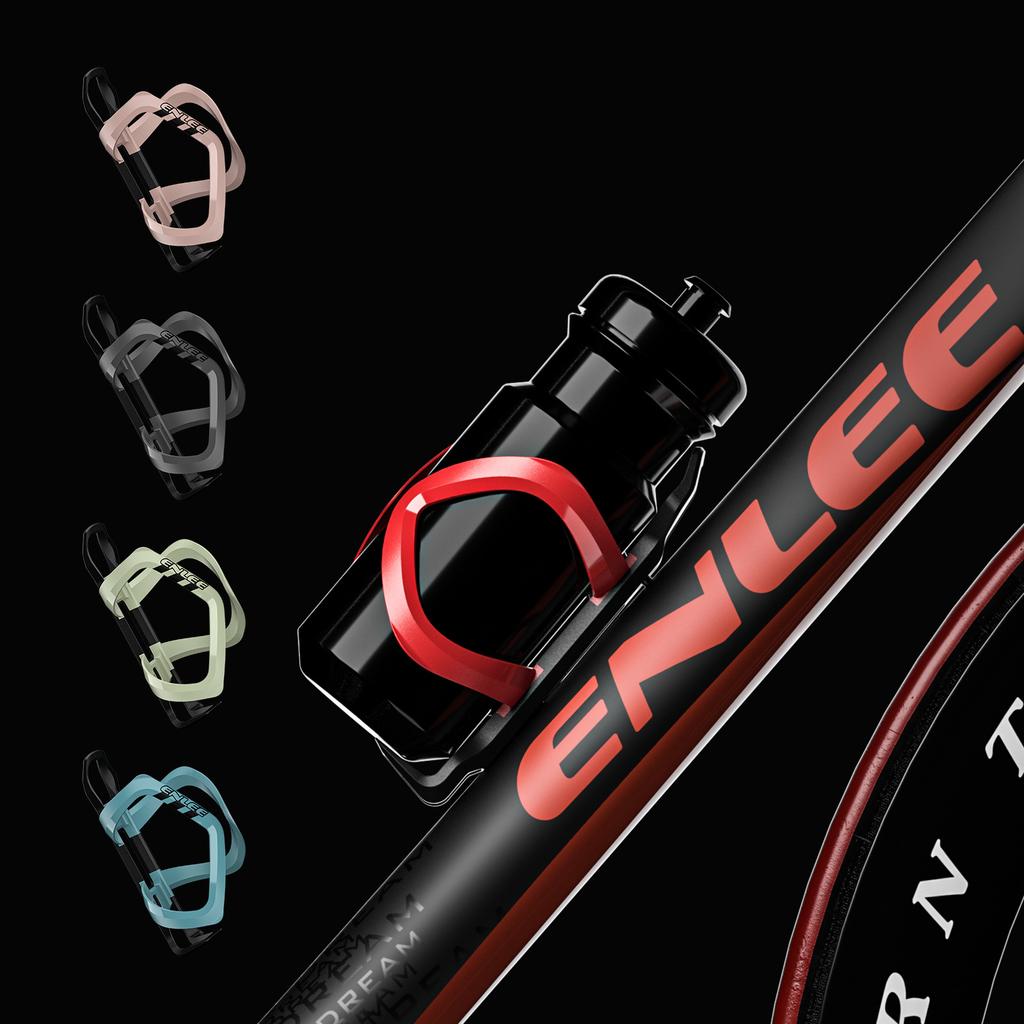 ENLEE Bicycle Left and Right Side Water Bottle Holder, Road Mountain Bike Universal Water Bottle Holder, Riding Equipment