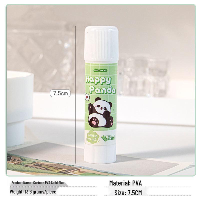 Capybara PVA Glue Stick - Small, Strong Adhesive for Office & School Supplies